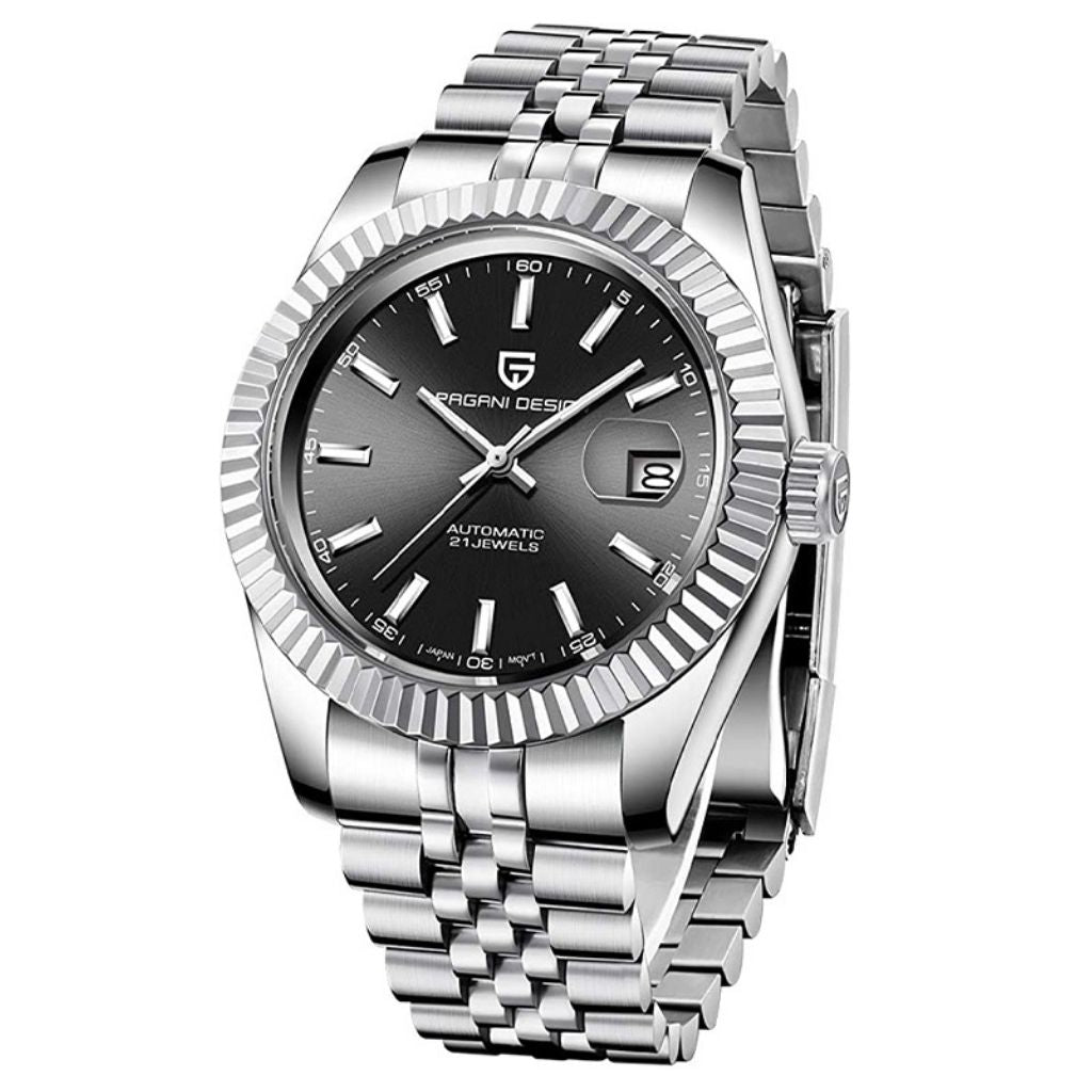 AutoWatch Royal Date Black