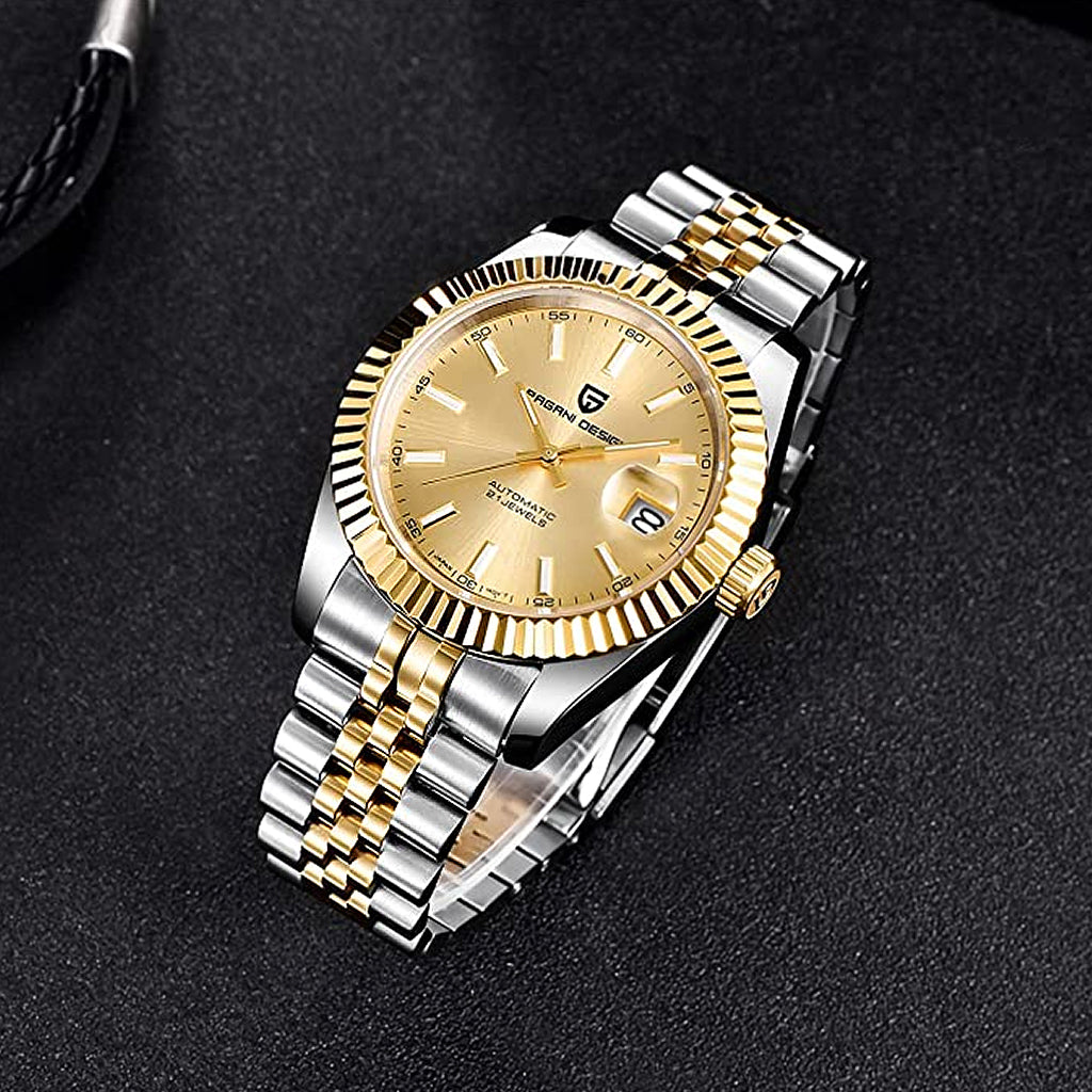 AutoWatch Royal Date Gold