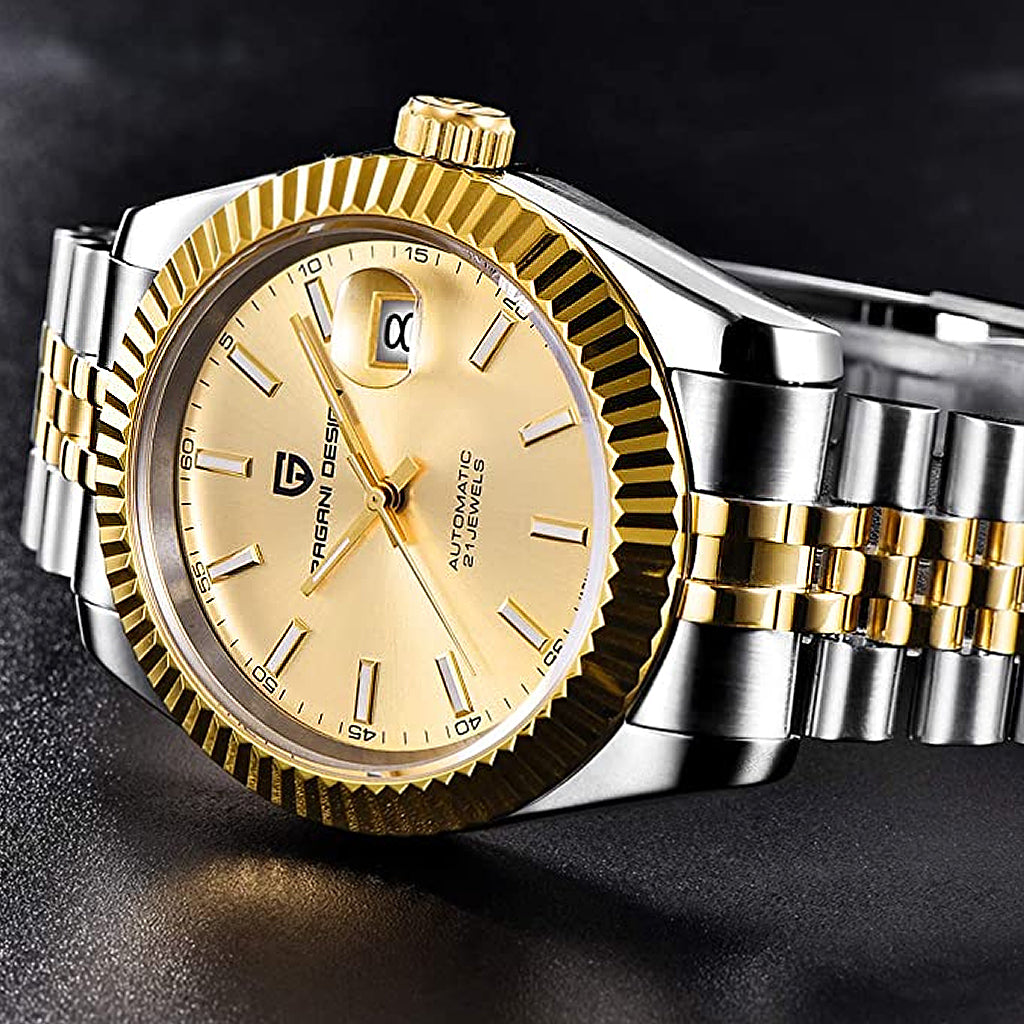AutoWatch Royal Date Gold