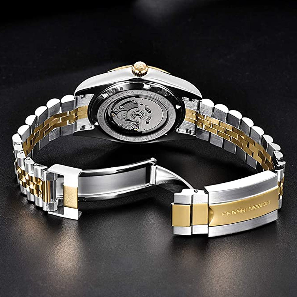 AutoWatch Royal Date Gold