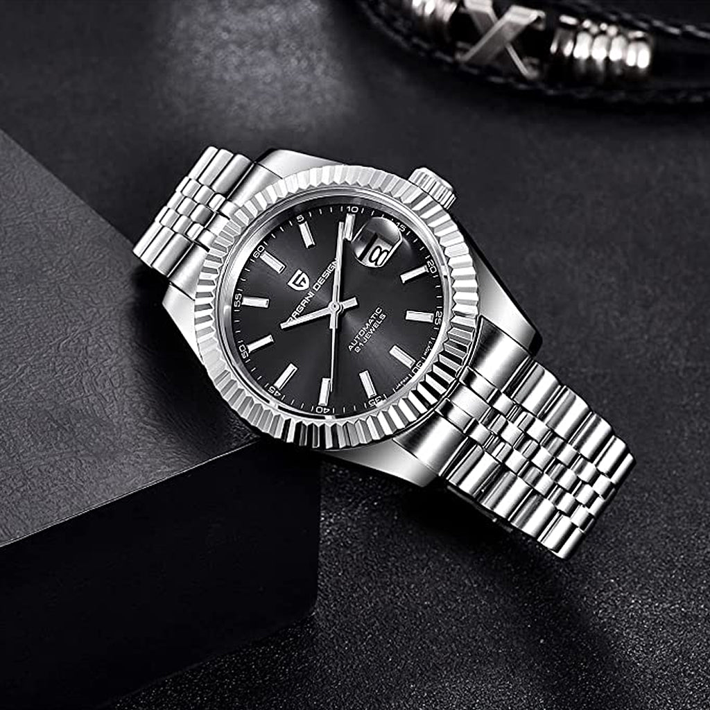 AutoWatch Royal Date Black