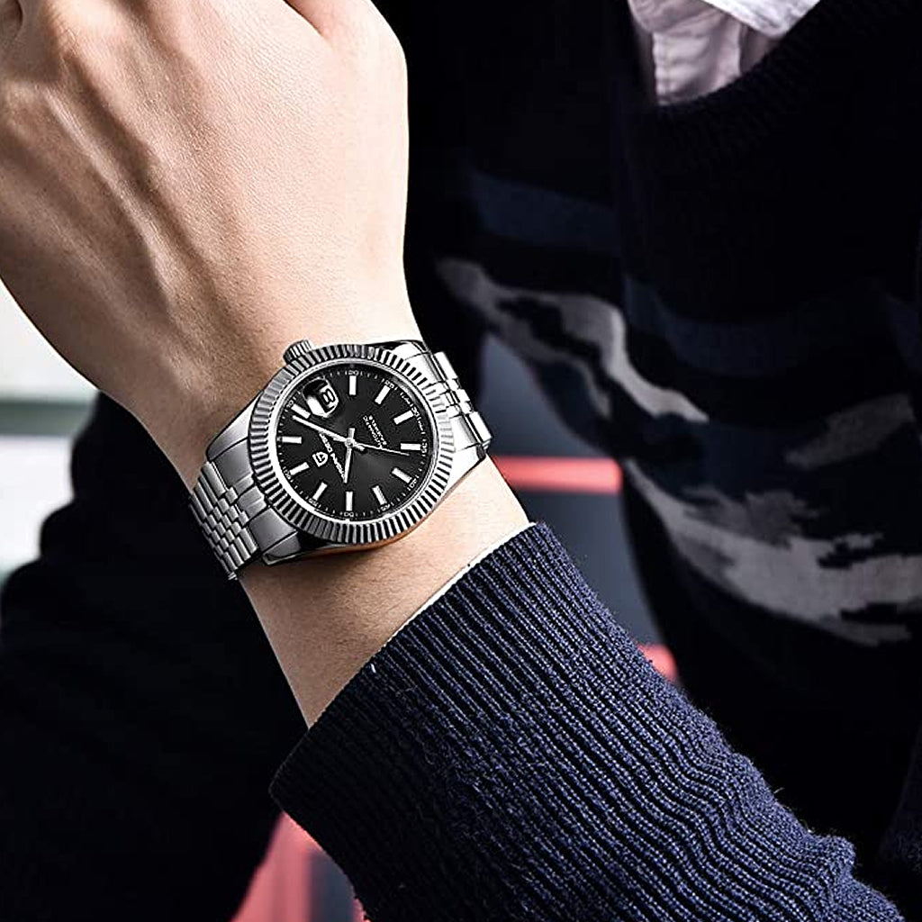 AutoWatch Royal Date Black