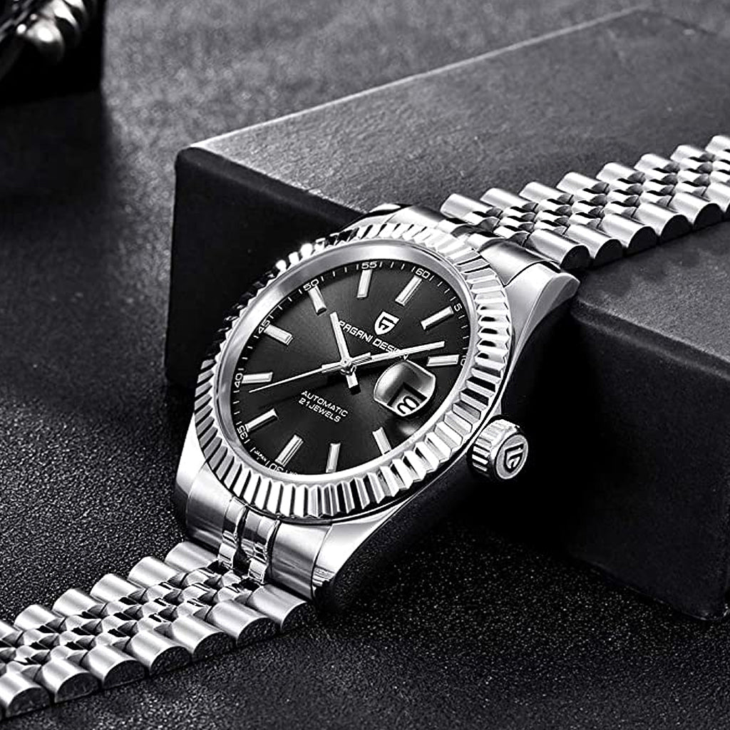 AutoWatch Royal Date Black