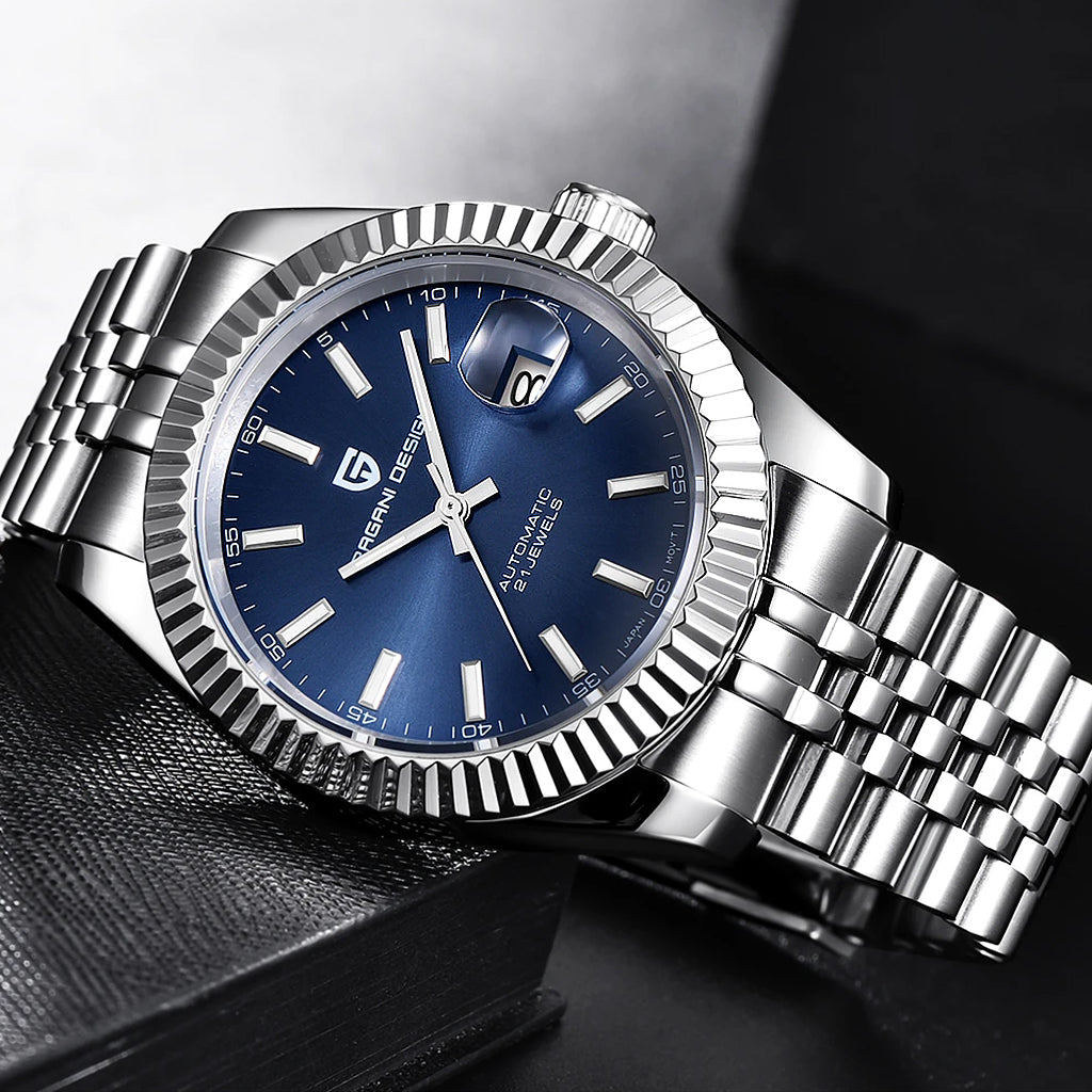 AutoWatch Royal Date Blue