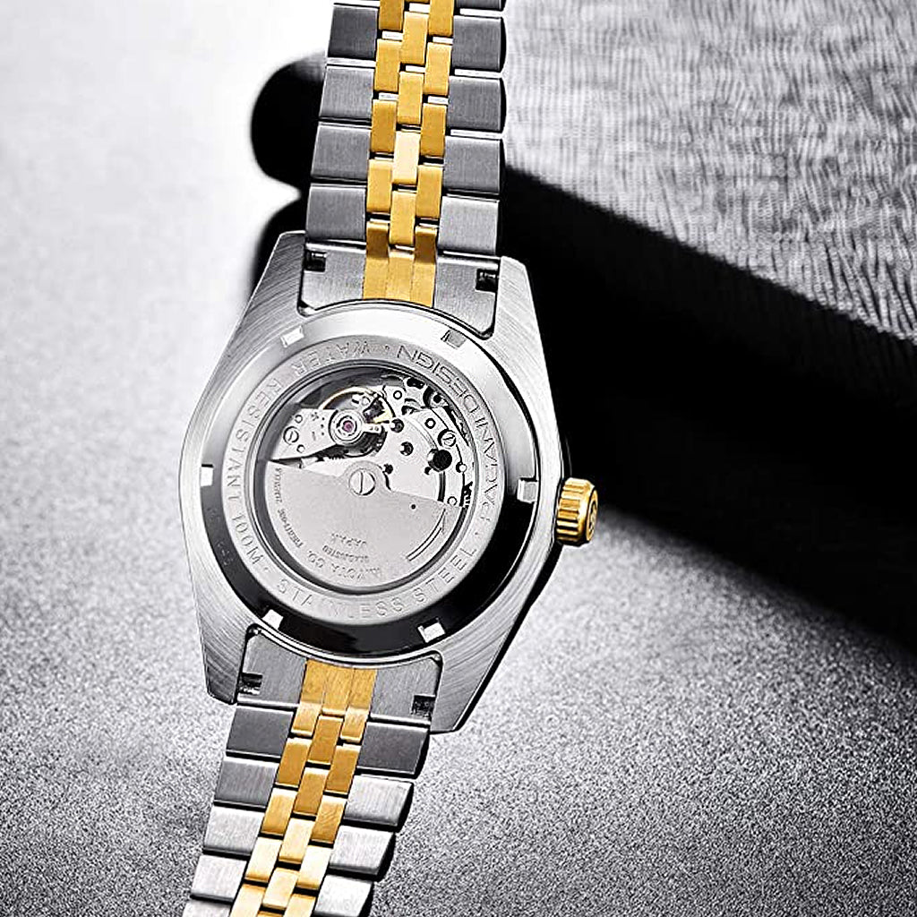 AutoWatch Royal Date Gold Black