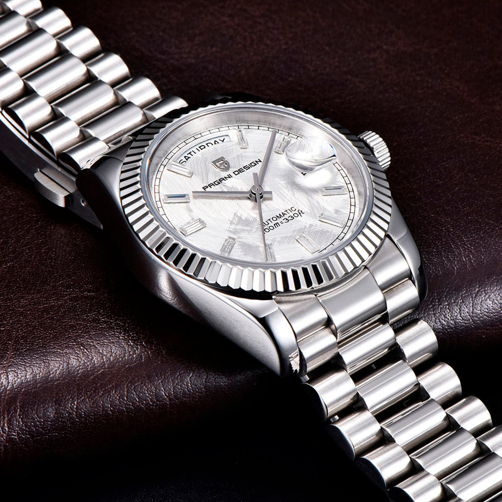 AutoWatch Supreme Date White