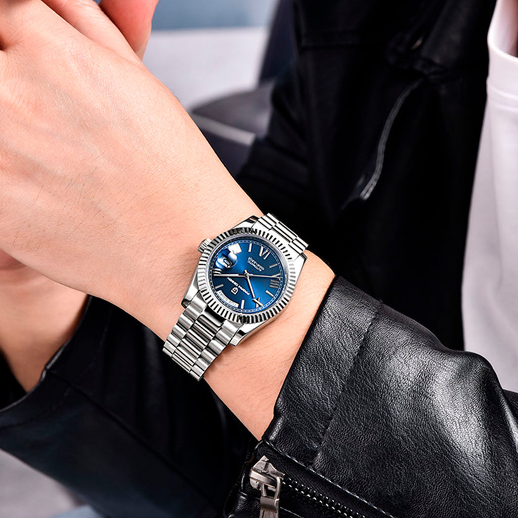 AutoWatch Supreme Date Blue