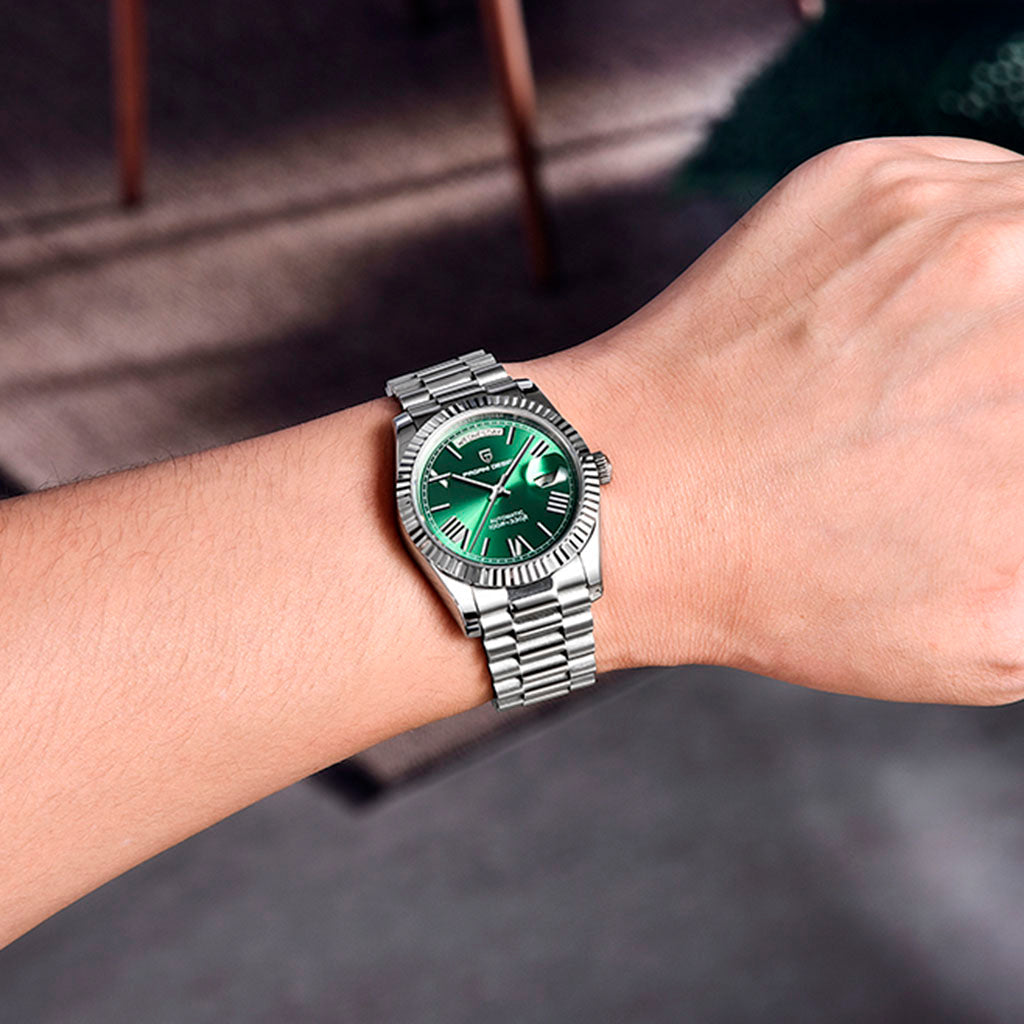 AutoWatch Supreme Date Green