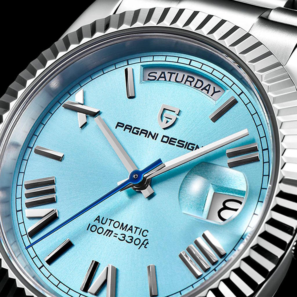 AutoWatch Supreme Date Sky Blue