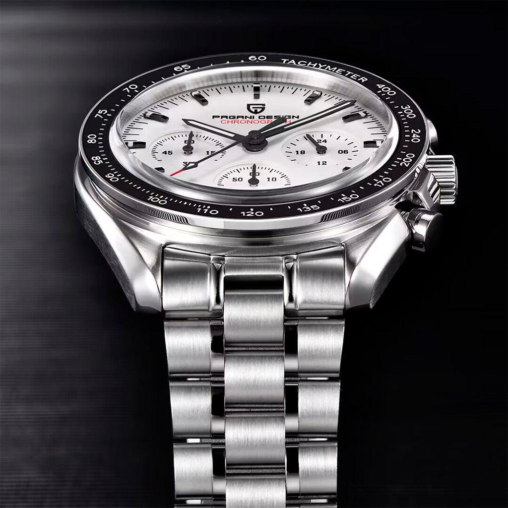 AutoWatch Speedster White Black