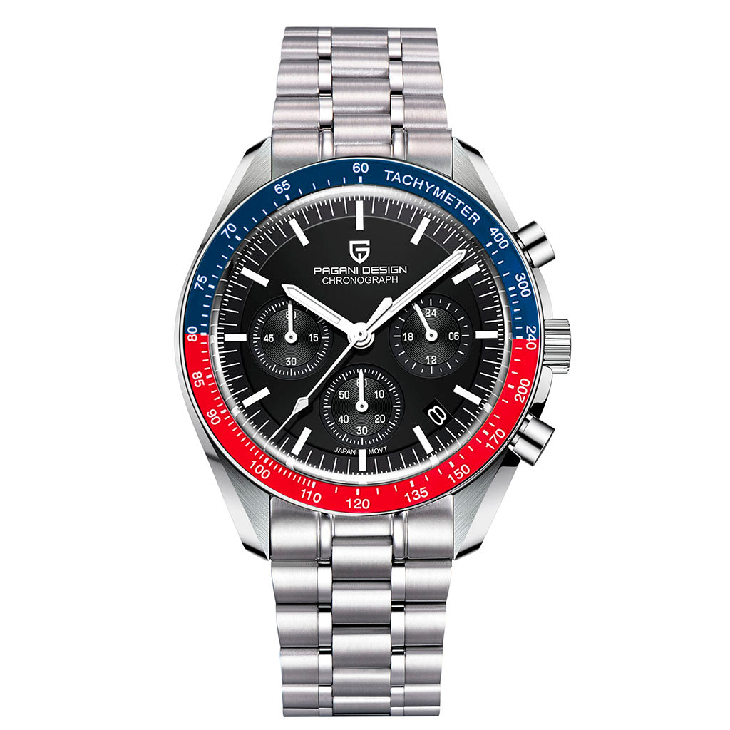 AutoWatch Speedster Black Red