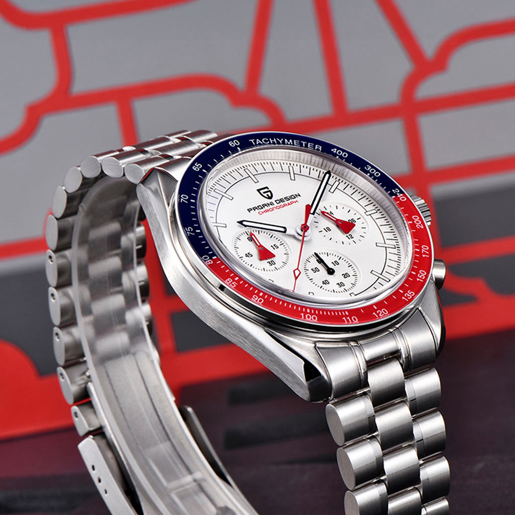 AutoWatch Speedster Blue Red