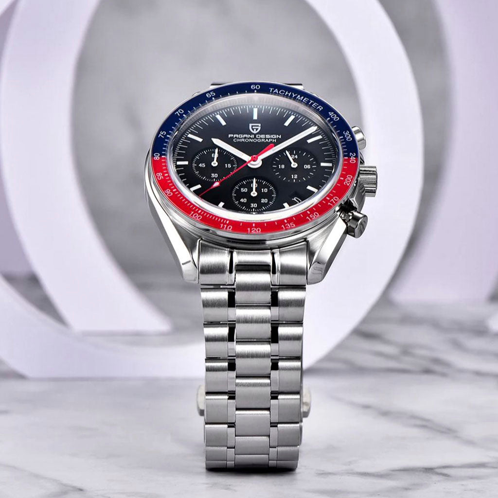 AutoWatch Speedster Black Red