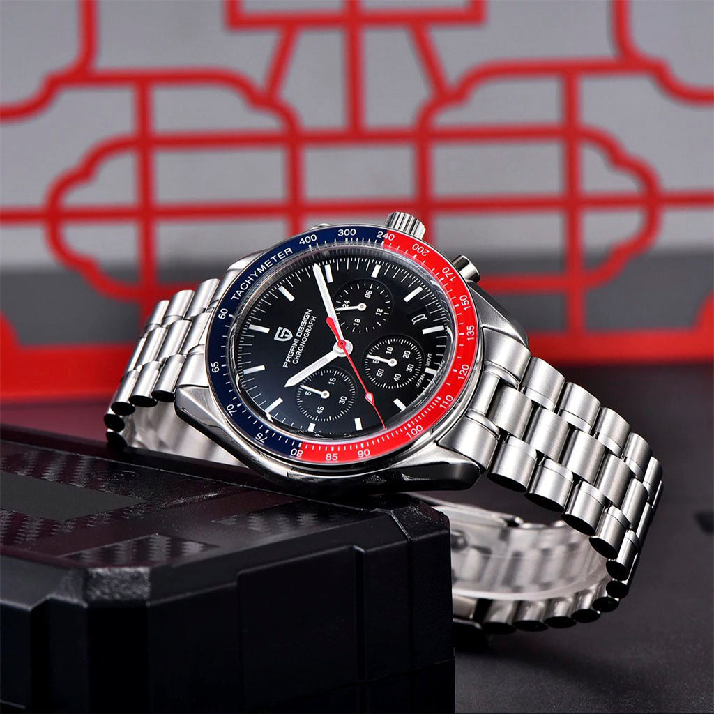 AutoWatch Speedster Black Red