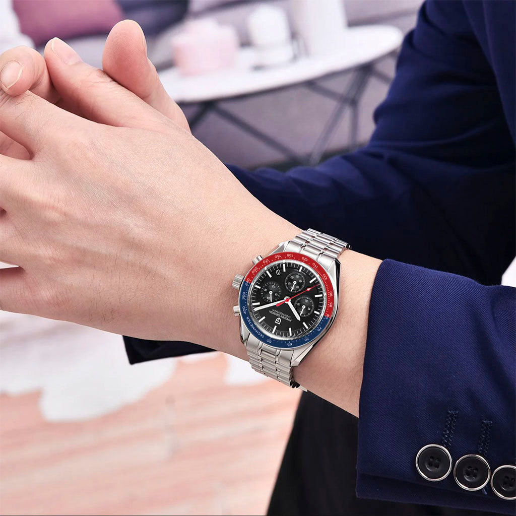 AutoWatch Speedster Black Red