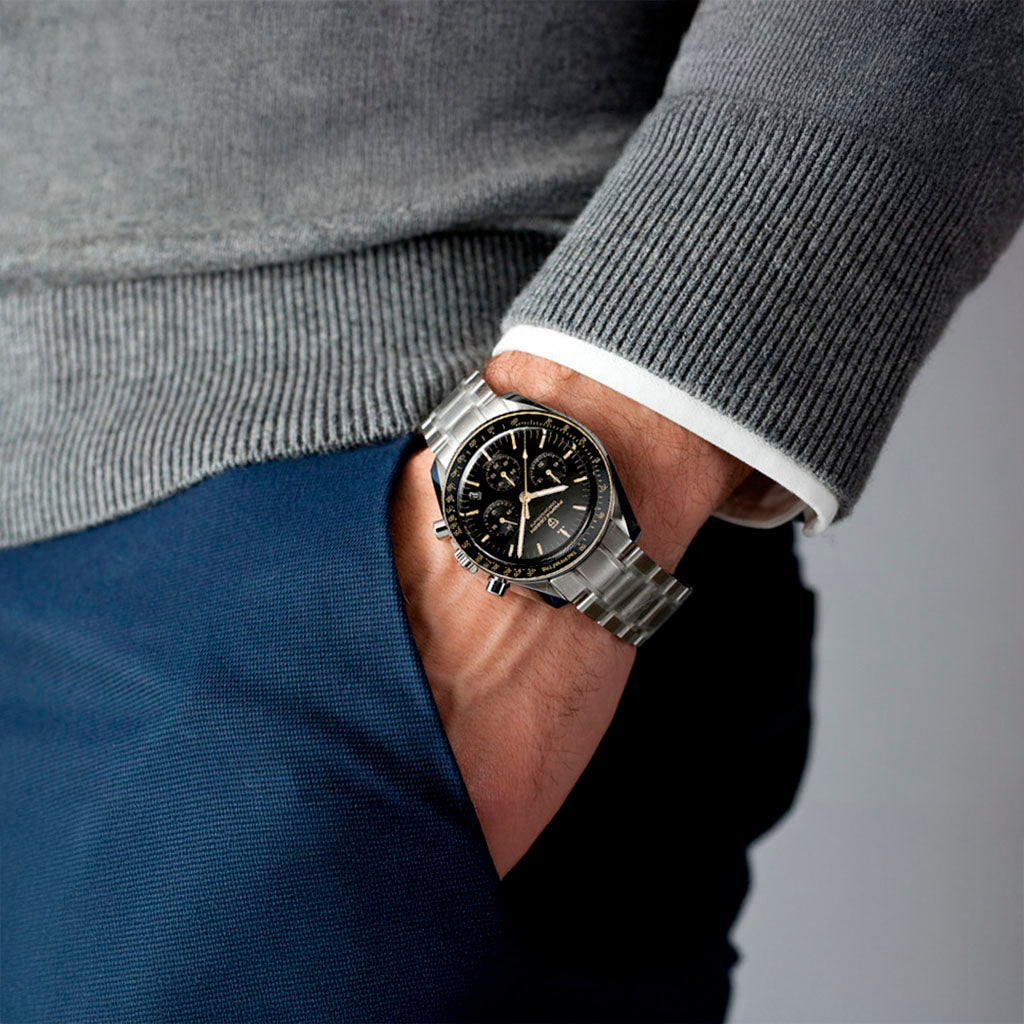AutoWatch Speedster Golden Black