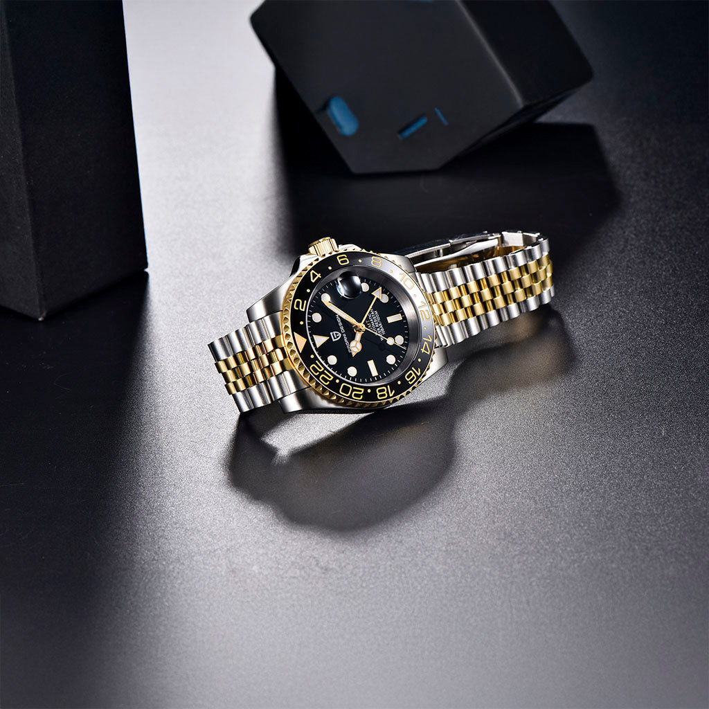 AutoWatch Skyborn Black Silver