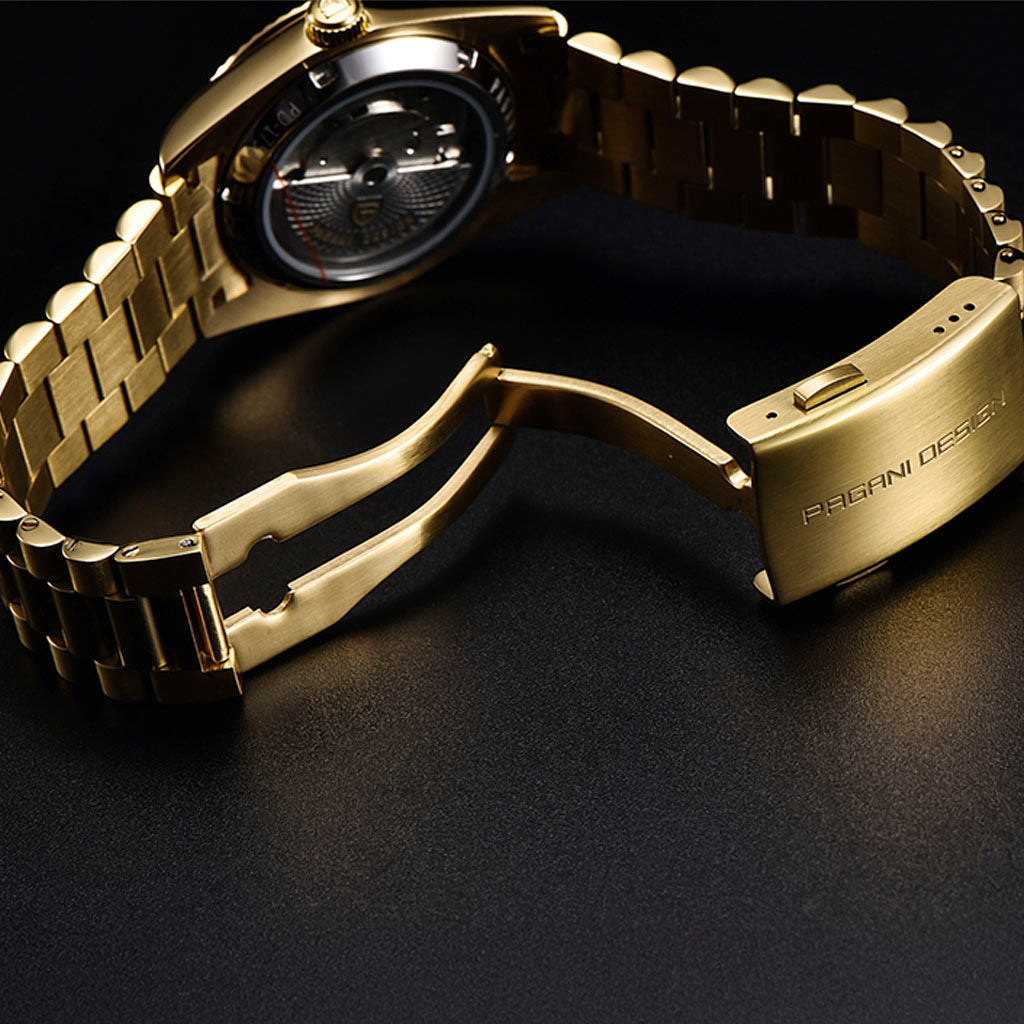 AutoWatch Supreme Date Gold