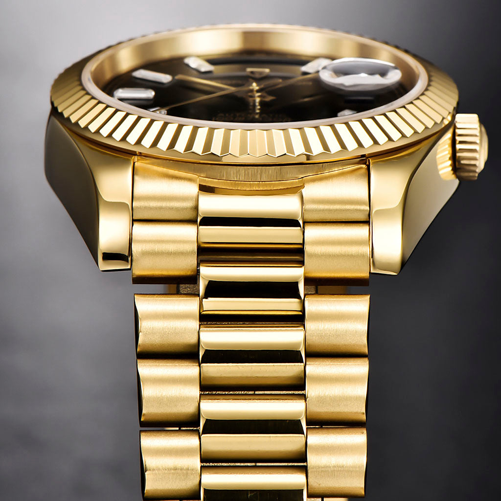 AutoWatch Supreme Date Gold